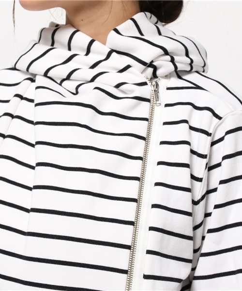 RODEO CROWNS WIDE BOWL（ロデオクラウンズワイドボウル）の「PEEL ZIPパーカー（パーカー・レディース・トップグレー/ホワイト系その他/ネイビー・MEDIUM/SMALL）」の20枚目の写真