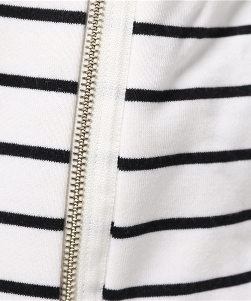 RODEO CROWNS WIDE BOWL（ロデオクラウンズワイドボウル）の「PEEL ZIPパーカー（パーカー・レディース・トップグレー/ホワイト系その他/ネイビー・MEDIUM/SMALL）」の16枚目の写真