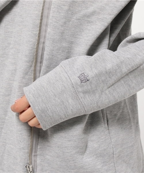 RODEO CROWNS WIDE BOWL（ロデオクラウンズワイドボウル）の「PEEL ZIPパーカー（パーカー・レディース・トップグレー/ホワイト系その他/ネイビー・MEDIUM/SMALL）」の5枚目の写真