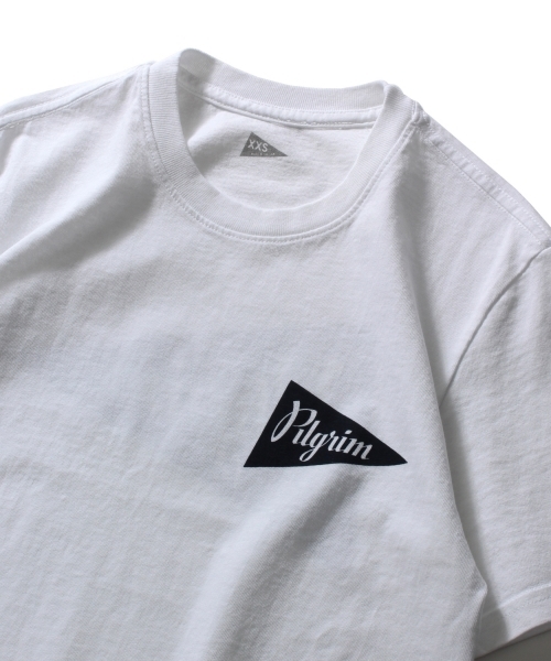 Pilgrim Surf Supply（ピルグリムサーフサプライ）の「Pilgrim Surf+Supply / Team Tee Shirt（Tシャツ/カットソー・レディース・ホワイト/ネイビー/グリーン/ライトブルー・XX-SMALL）」の18枚目の写真