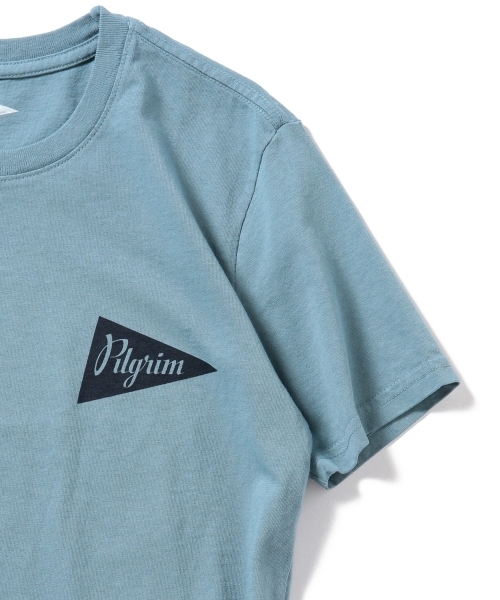 Pilgrim Surf Supply（ピルグリムサーフサプライ）の「Pilgrim Surf+Supply / Team Tee Shirt（Tシャツ/カットソー・レディース・ホワイト/ネイビー/グリーン/ライトブルー・XX-SMALL）」の20枚目の写真