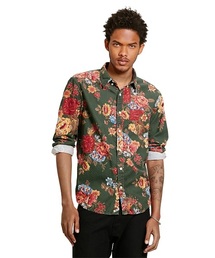 Denim & Supply Ralph Lauren | フローラルプリント コーデュロイ シャツ(シャツ/ブラウス)