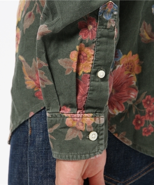 Denim & Supply Ralph Lauren（デニムアンドサプライラルフローレン）の「フローラルプリント コーデュロイ シャツ（シャツ/ブラウス・メンズ・その他1・SMALL/MEDIUM/X-SMALL）」の8枚目の写真