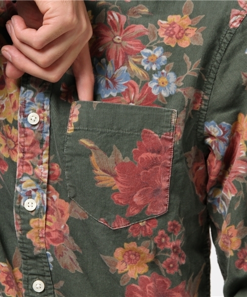 Denim & Supply Ralph Lauren（デニムアンドサプライラルフローレン）の「フローラルプリント コーデュロイ シャツ（シャツ/ブラウス・メンズ・その他1・SMALL/MEDIUM/X-SMALL）」の9枚目の写真