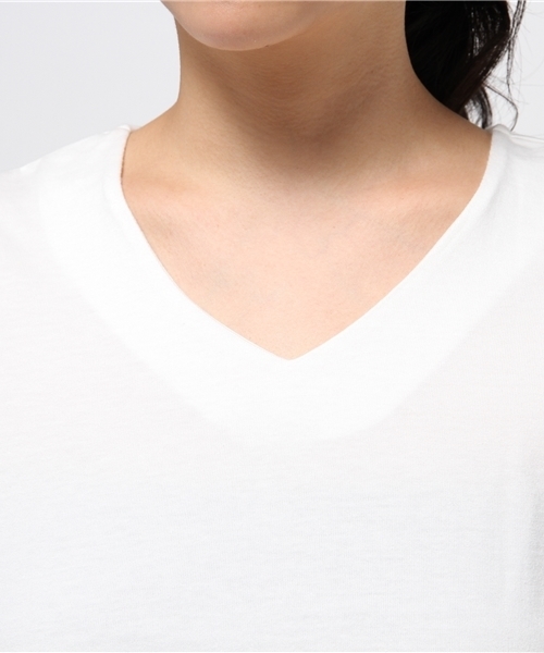 ikka(イッカ)の「バックレースアッププルオーバー(Tシャツ/カットソー・レディース・オフホワイト/グレー/ブラック・LARGE/MEDIUM)」の7枚目の写真