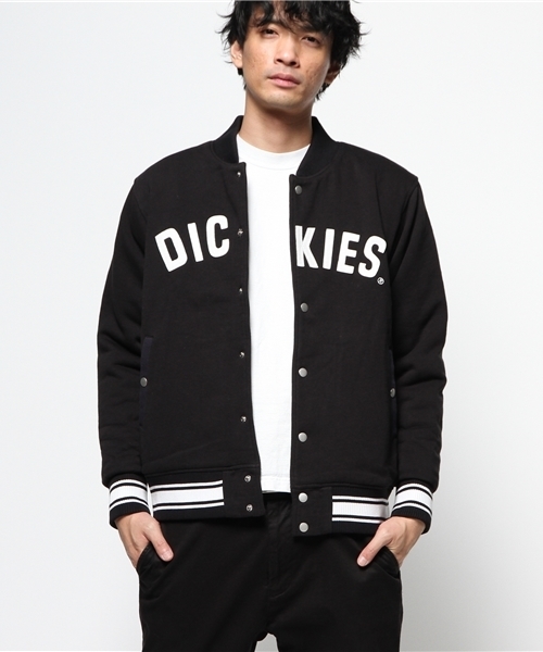 Dickies（ディッキーズ）の「裏起毛アップリケ付き中綿スタジャン 