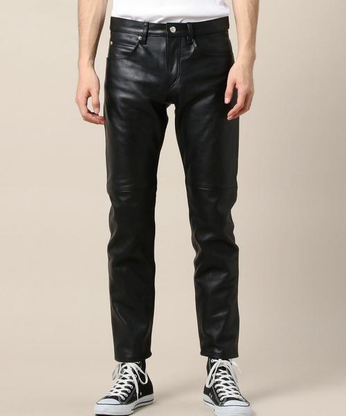 BEAUTY&YOUTH UNITED ARROWS（ビューティーアンドユースユナイテッドアローズ）の「BY カウレザー 5ポケット パンツ◆（その他パンツ・メンズ・ブラック・28inch/34inch/30inch/32inch）」の11枚目の写真
