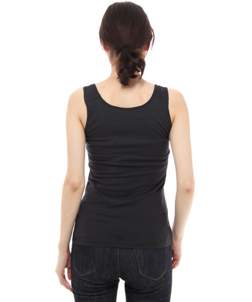 adidas Originals(アディダスオリジナルス)の「E MINI TRF TANK(タンクトップ・レディース・ホワイト/ブラック・SMALL/MEDIUM)」の4枚目の写真