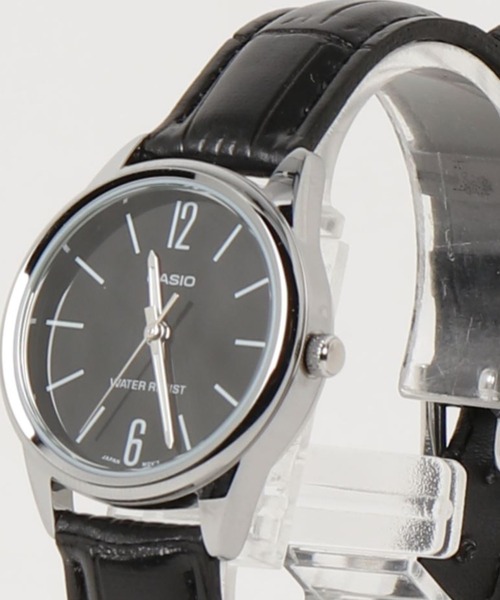 CASIO(カシオ)の「カシオ CASIO / 小径アナログ腕時計 レザーバンド 28mm 3針クォーツ 日常生活防水 //// LTPレザーシリーズ(アナログ腕時計・メンズ・ブラック×ブラック/ブラック×シルバー/ホワイト×ゴールド/ブラウン/ゴールド×ブラウン/ブラック×ゴールド/シルバー×ブラック/シルバー/ブラック×ブルー/ブラウン系その他2/ブラウン系その他/シルバー系その他/ブラウン系その他3・FREE)」の12枚目の写真