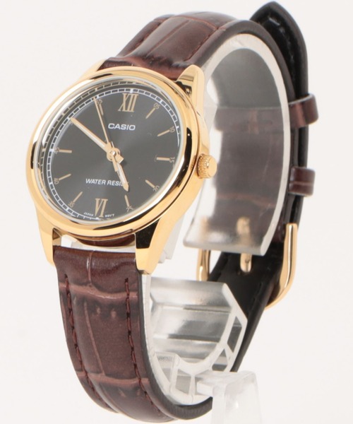 CASIO(カシオ)の「カシオ CASIO / 小径アナログ腕時計 レザーバンド 28mm 3針クォーツ 日常生活防水 //// LTPレザーシリーズ(アナログ腕時計・メンズ・ブラック×ブラック/ブラック×シルバー/ホワイト×ゴールド/ブラウン/ゴールド×ブラウン/ブラック×ゴールド/シルバー×ブラック/シルバー/ブラック×ブルー/ブラウン系その他2/ブラウン系その他/シルバー系その他/ブラウン系その他3・FREE)」の8枚目の写真