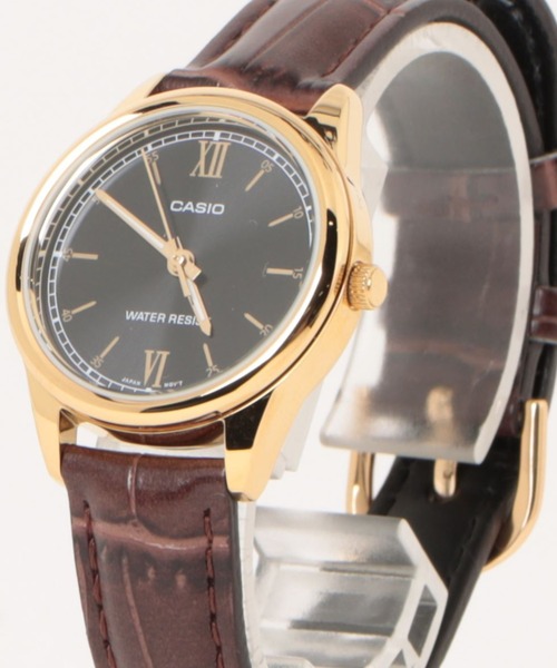 CASIO(カシオ)の「カシオ CASIO / 小径アナログ腕時計 レザーバンド 28mm 3針クォーツ 日常生活防水 //// LTPレザーシリーズ(アナログ腕時計・メンズ・ブラック×ブラック/ブラック×シルバー/ホワイト×ゴールド/ブラウン/ゴールド×ブラウン/ブラック×ゴールド/シルバー×ブラック/シルバー/ブラック×ブルー/ブラウン系その他2/ブラウン系その他/シルバー系その他/ブラウン系その他3・FREE)」の16枚目の写真
