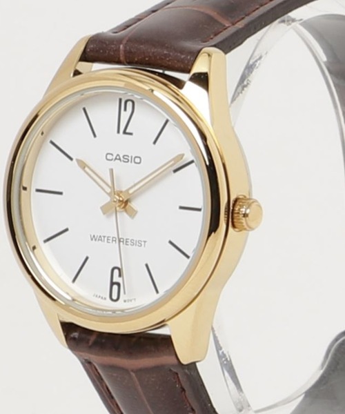 CASIO(カシオ)の「カシオ CASIO / 小径アナログ腕時計 レザーバンド 28mm 3針クォーツ 日常生活防水 //// LTPレザーシリーズ(アナログ腕時計・メンズ・ブラック×ブラック/ブラック×シルバー/ホワイト×ゴールド/ブラウン/ゴールド×ブラウン/ブラック×ゴールド/シルバー×ブラック/シルバー/ブラック×ブルー/ブラウン系その他2/ブラウン系その他/シルバー系その他/ブラウン系その他3・FREE)」の17枚目の写真