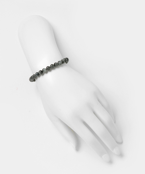 岩座 IWAKURA（イワクラ）の「【岩座】ホワイトタイガーアイブレスレット/腕輪数珠 6mm玉天然石 3A（ブレスレット・レディース・ストーン・FREE）」の3枚目の写真