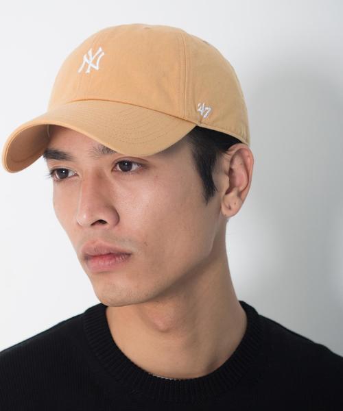 '47（フォーティーセブン）の「別注 [フォーティーセブンブランド ]SC 47 GLR YANKEES BBCAP キャップ ◆（キャップ・メンズ・ホワイト/ブラック/ベージュ/ライトピンク/ライトブルー/ネイビー・FREE）」の4枚目の写真