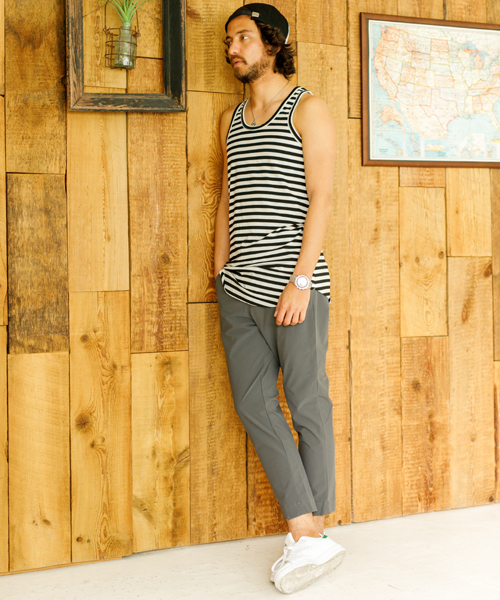 CAMBIO(カンビオ)の「mta307-ロングタンクトップ(タンクトップ・メンズ・ホワイト/ブラック/ブルー系その他/ブラック系その他/グレー/ブルー・S/L/M)」の20枚目の写真