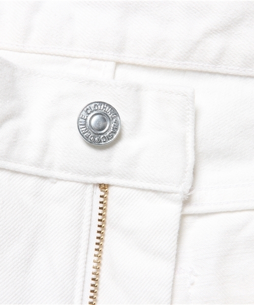 Denime（ドゥニーム）の「【MadeInJapan】WHITE DENIM TAPARED PANTS/ホワイトデニムテーパードパンツ（デニムパンツ・メンズ・ホワイト・30/32/28/34）」の11枚目の写真