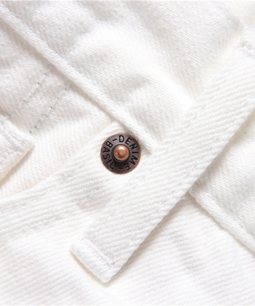 Denime（ドゥニーム）の「【MadeInJapan】WHITE DENIM TAPARED PANTS/ホワイトデニムテーパードパンツ（デニムパンツ・メンズ・ホワイト・30/32/28/34）」の12枚目の写真