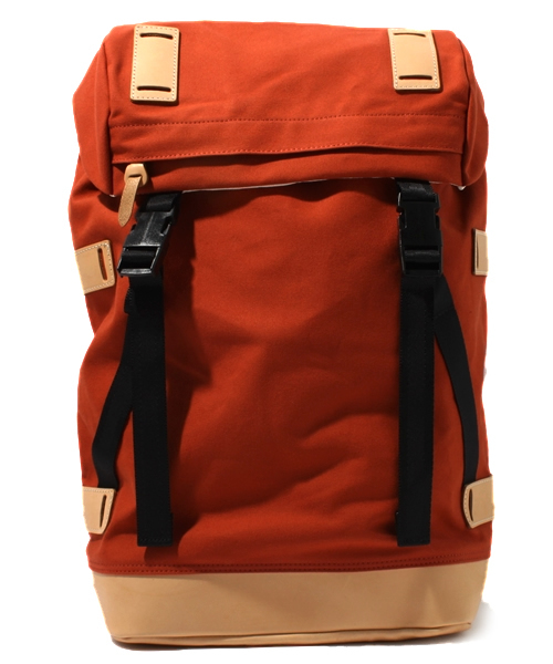 BEAUTY&YOUTH UNITED ARROWS（ビューティーアンドユースユナイテッドアローズ）の「BY キャンバス マウンテン リュック§◇（バックパック/リュック・メンズ・ブラック/オレンジ/ネイビー/ベージュ/イエロー・FREE）」の5枚目の写真