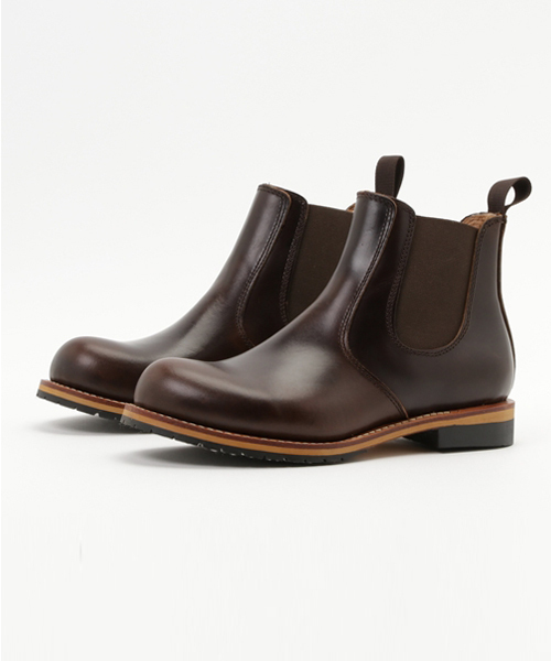 DIAMOND STREET(ダイヤモンドストリート)の「DIAMOND STREET (ダイヤモンドストリート) / オイルレザーサイドゴアブーツ DS526 グッドイヤーウェルト製法 本革(ブーツ・メンズ・ブラック/ダークブラウン・26/26.5/27/25.5/25)」の10枚目の写真