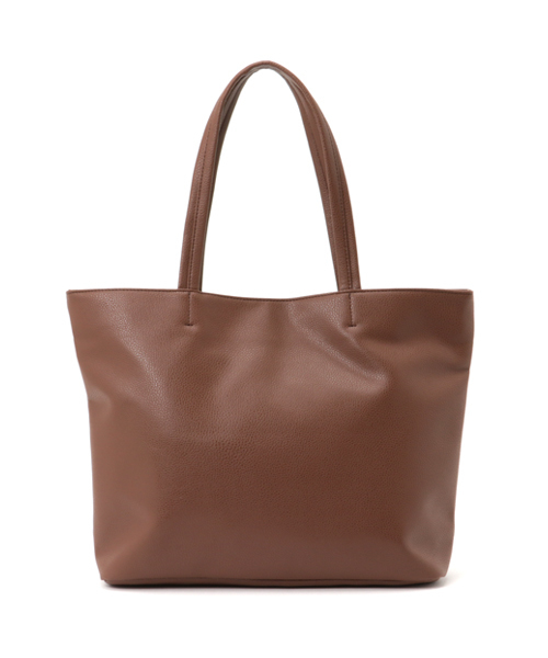 WEGO（ウィゴー）の「WEGO/カラーフェイクレザートートバッグ（トートバッグ・メンズ・ターコイズブルー/イエロー/ネイビー/カーキ/ブラック/レッド/ホワイト/ブラウン/ダークブラウン・FREE）」の22枚目の写真