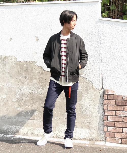 coen（コーエン）の「メモリーMA-1（MA-1・メンズ・ブラック/オリーブ・X-LARGE/LARGE/MEDIUM/SMALL）」の7枚目の写真