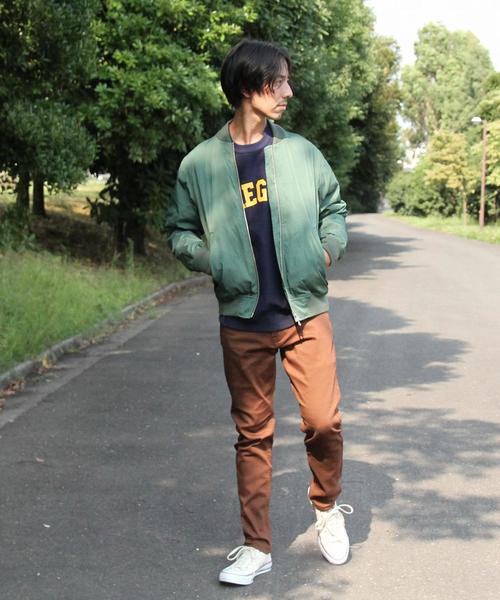 coen（コーエン）の「メモリーMA-1（MA-1・メンズ・ブラック/オリーブ・X-LARGE/LARGE/MEDIUM/SMALL）」の8枚目の写真