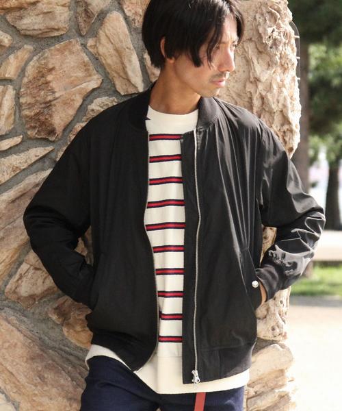 coen（コーエン）の「メモリーMA-1（MA-1・メンズ・ブラック/オリーブ・X-LARGE/LARGE/MEDIUM/SMALL）」の19枚目の写真