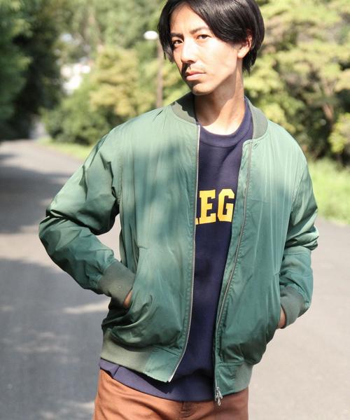 coen（コーエン）の「メモリーMA-1（MA-1・メンズ・ブラック/オリーブ・X-LARGE/LARGE/MEDIUM/SMALL）」の20枚目の写真