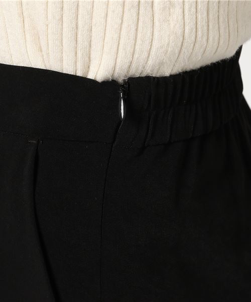 N.（N. Natural Beauty Basic）（エヌエヌナチュラルビューティーベーシック）の「ピーチクロスワイドパンツ（その他パンツ・レディース・ブラック/ベージュ/ブラウン・MEDIUM）」の14枚目の写真