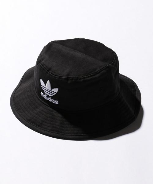 adidas Originals（アディダスオリジナルス）の「＜adidas Originals＞ BUCKET HAT AC/バケットハット（ハット・メンズ・ホワイト/ブラック・FREE）」の2枚目の写真
