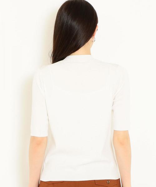 green label relaxing（グリーンレーベルリラクシング）の「[手洗い可能] KFC ソウバリ クルーネック ニット（ニット/セーター・レディース・ケリー/ブラック/ホワイト/ピンク・FREE）」の12枚目の写真