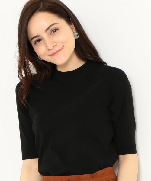 green label relaxing（グリーンレーベルリラクシング）の「[手洗い可能] KFC ソウバリ クルーネック ニット（ニット/セーター・レディース・ケリー/ブラック/ホワイト/ピンク・FREE）」の18枚目の写真