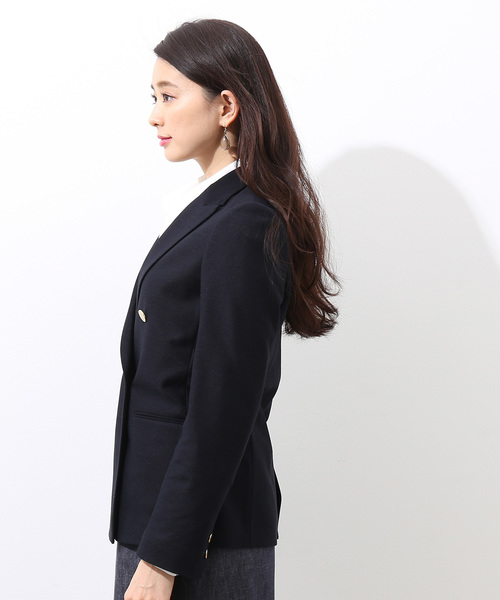 ROPE'（ロペ）の「【NORITAKE】ジャージージャケット（テーラードジャケット・レディース・ネイビー・36/40/38）」の16枚目の写真