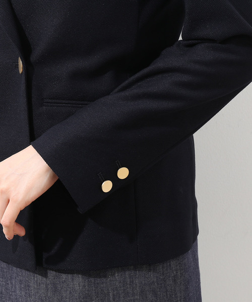 ROPE'（ロペ）の「【NORITAKE】ジャージージャケット（テーラードジャケット・レディース・ネイビー・36/40/38）」の13枚目の写真