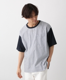 RAGEBLUE | 柄切り替えTシャツ/790755(Tシャツ/カットソー)