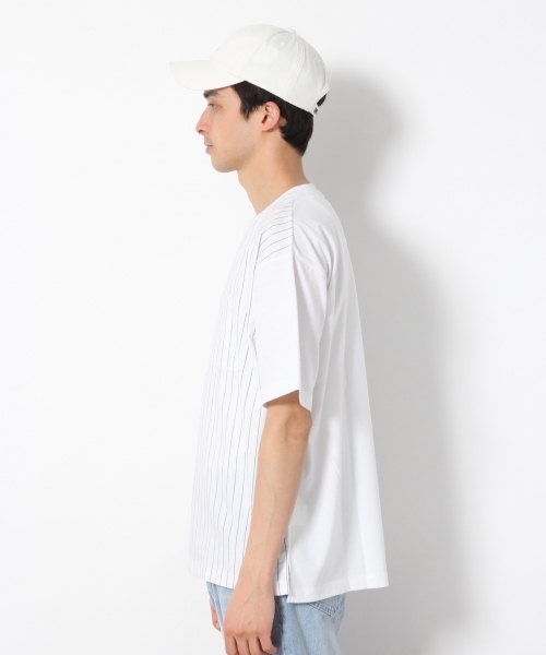 RAGEBLUE（レイジブルー）の「柄切り替えTシャツ/790755（Tシャツ/カットソー・メンズ・ホワイト/ブラック/ベージュ/ネイビー・LARGE/MEDIUM/SMALL）」の7枚目の写真