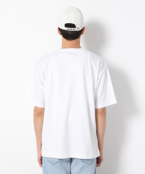 RAGEBLUE（レイジブルー）の「柄切り替えTシャツ/790755（Tシャツ/カットソー・メンズ・ホワイト/ブラック/ベージュ/ネイビー・LARGE/MEDIUM/SMALL）」の14枚目の写真
