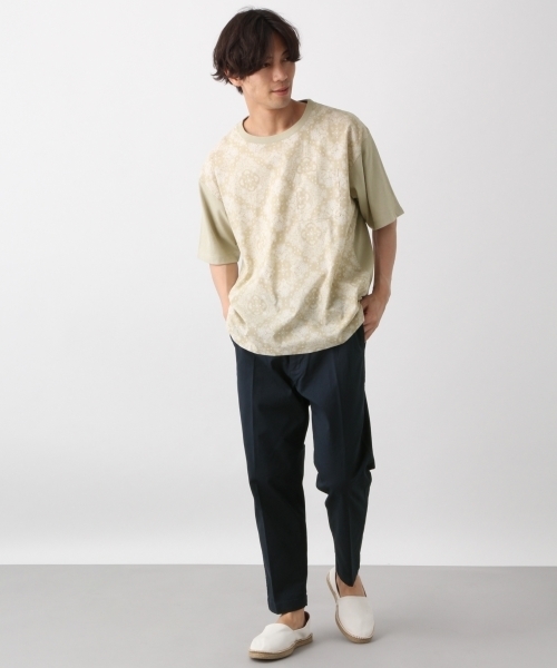 RAGEBLUE（レイジブルー）の「柄切り替えTシャツ/790755（Tシャツ/カットソー・メンズ・ホワイト/ブラック/ベージュ/ネイビー・LARGE/MEDIUM/SMALL）」の21枚目の写真