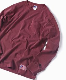 Russell Athletic | RUSSELL ATHLETIC×SHIPS: 別注 ユーズド加工 ロングTシャツ 18FW□(Tシャツ/カットソー)