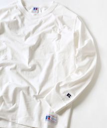 Russell Athletic | RUSSELL ATHLETIC×SHIPS: 別注 ユーズド加工 ロングTシャツ 18FW□(Tシャツ/カットソー)