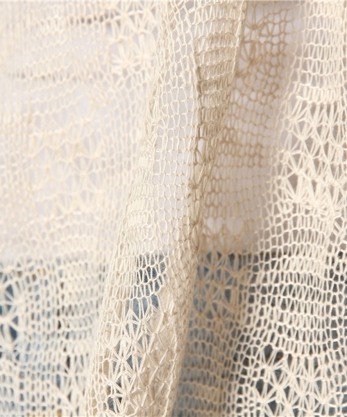 チチカカ（チチカカ）の「アパッチニットプルオーバー（ニット/セーター・レディース・ブラック/ベージュ/ブルー・FREE）」の9枚目の写真