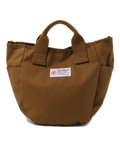 coen（コーエン）の「SUNDUCK（サンダック）2WAYランチトート（トートバッグ・レディース・モカ/レッド/ダークグリーン・フリー）」の2枚目の写真