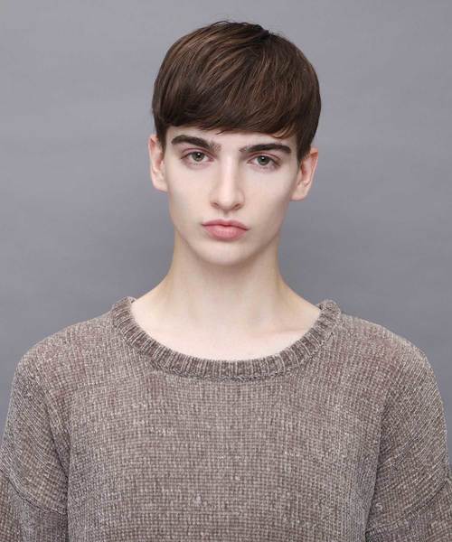 EMMA CLOTHES(エマクローズ)の「シェニールモールクルーネックニット(ニット/セーター・メンズ・ブラック/グレー/ブルー/ワイン・M/L)」の11枚目の写真