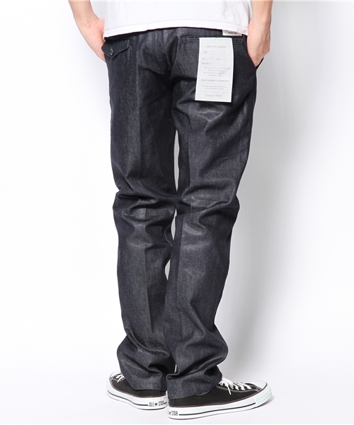 CIAOPANIC TYPY(チャオパニックティピー)の「リジットデニムトラウザー(デニムパンツ・メンズ・インディゴブルー・SMALL/MEDIUM/LARGE)」の9枚目の写真