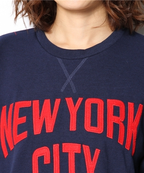 WEGO（ウィゴー）の「WEGO/NEWYORKCITYワンピース（ワンピース・レディース・杢グレー/ネイビー/レッド/グリーン/ワイン/その他1/ブルー・FREE）」の12枚目の写真