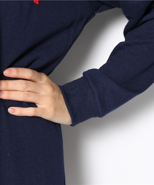 WEGO（ウィゴー）の「WEGO/NEWYORKCITYワンピース（ワンピース・レディース・杢グレー/ネイビー/レッド/グリーン/ワイン/その他1/ブルー・FREE）」の13枚目の写真