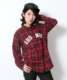 WEGO | WEGO/GRUNGEワッペンネルシャツ(シャツ/ブラウス)