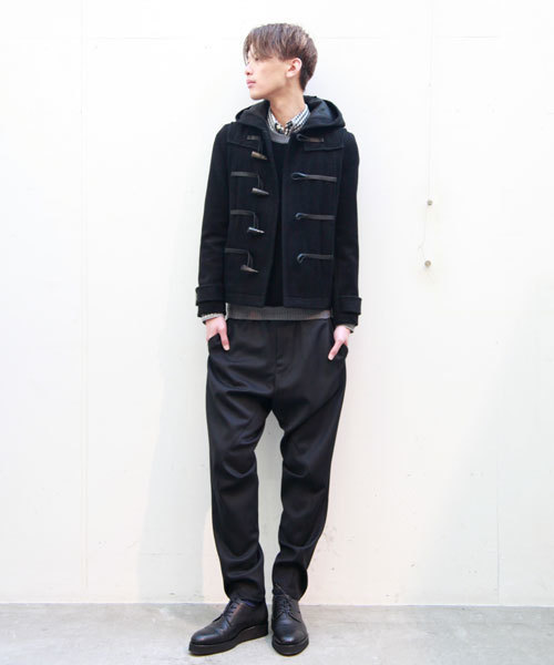 MIDWEST（ミッドウエスト）の「ANREALAGE　×　MIDWEST別注 クルードッキングニット（ニット/セーター・メンズ・ブラック/ネイビー・MEDIUM/LARGE）」の11枚目の写真