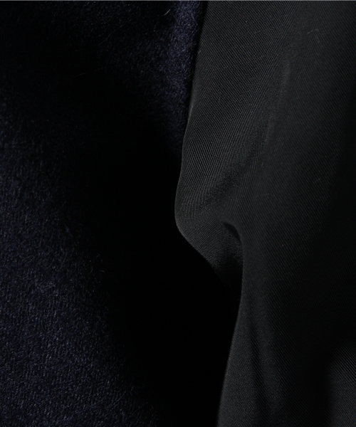 WHO'S WHO gallery（フーズフーギャラリー）の「素材切替MA-1（ブルゾン・レディース・ネイビー/アイボリー・FREE）」の11枚目の写真