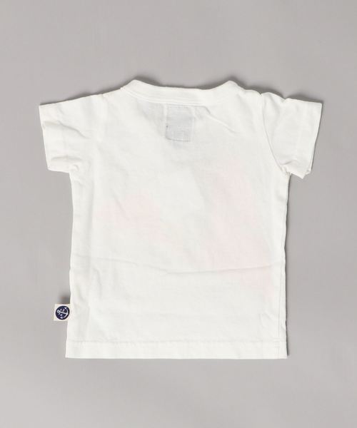 RUGGEDWORKS(ラゲッドワークス)の「キッズ 無地 半袖プリントTシャツ(Tシャツ/カットソー・キッズ・オレンジ/ブルー・80cm/90cm/110cm/100cm/120cm/130cm/140cm)」の3枚目の写真